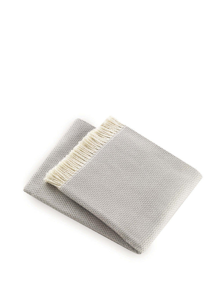 Soft Light Gray Links Pattern Throw Blanket - Home Decor
