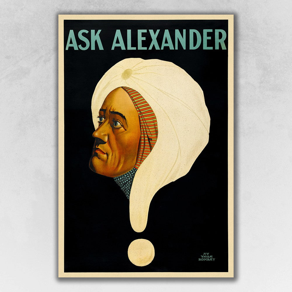 Vintage Alexander Vintage Magic Unframed Print Wall Art - Home Decor