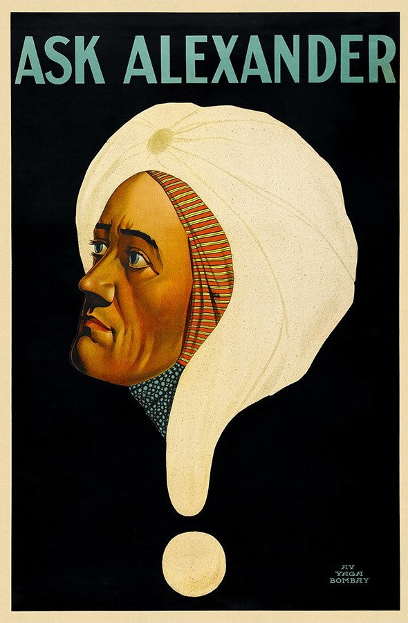 Vintage Alexander Vintage Magic Unframed Print Wall Art - Home Decor