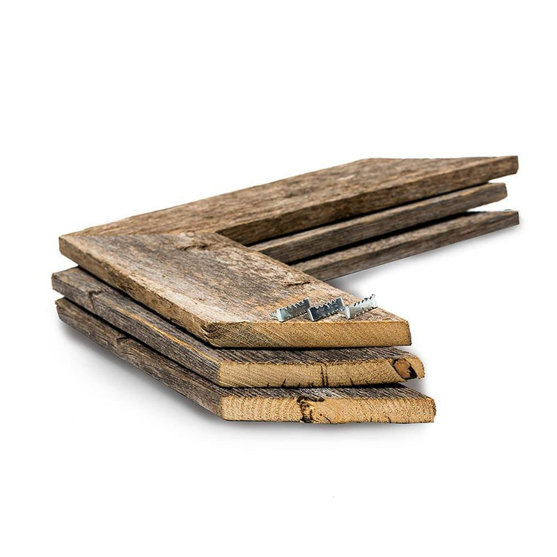 Set of Three Gray Distressed Wood Hanging Arrow Dimensional Sculptures - Home Decor