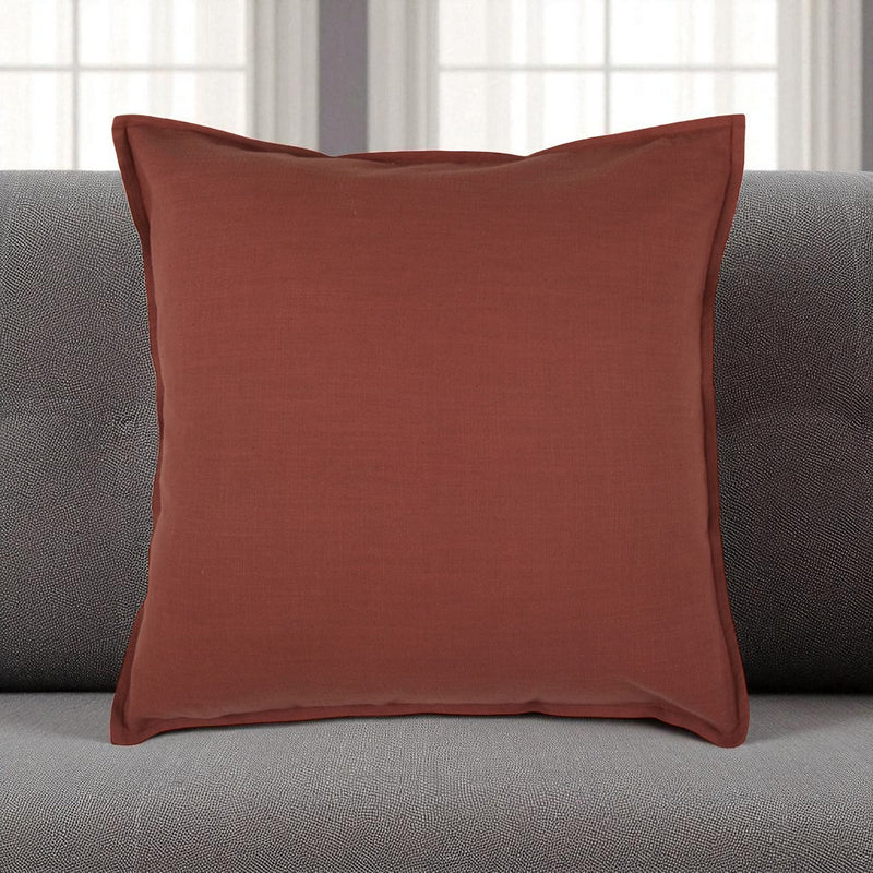 20" Paprika Cotton Throw Pillow - Home Decor