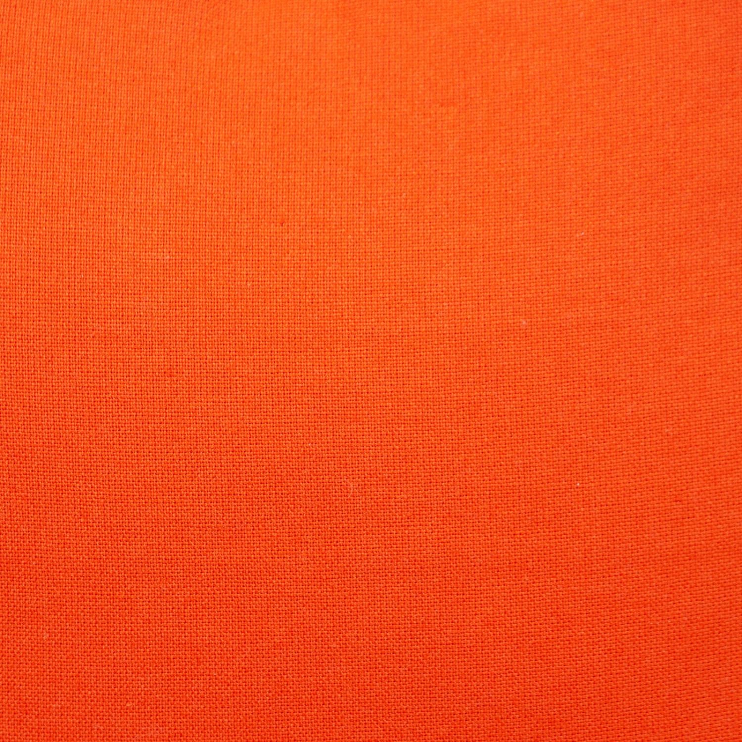 20" Orange Cotton Throw Pillow - Home & Garden