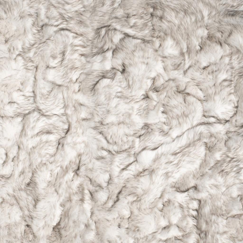 5' X 8' Chocolate Faux Fur Ombre Non Skid Area Rug - Home Decor