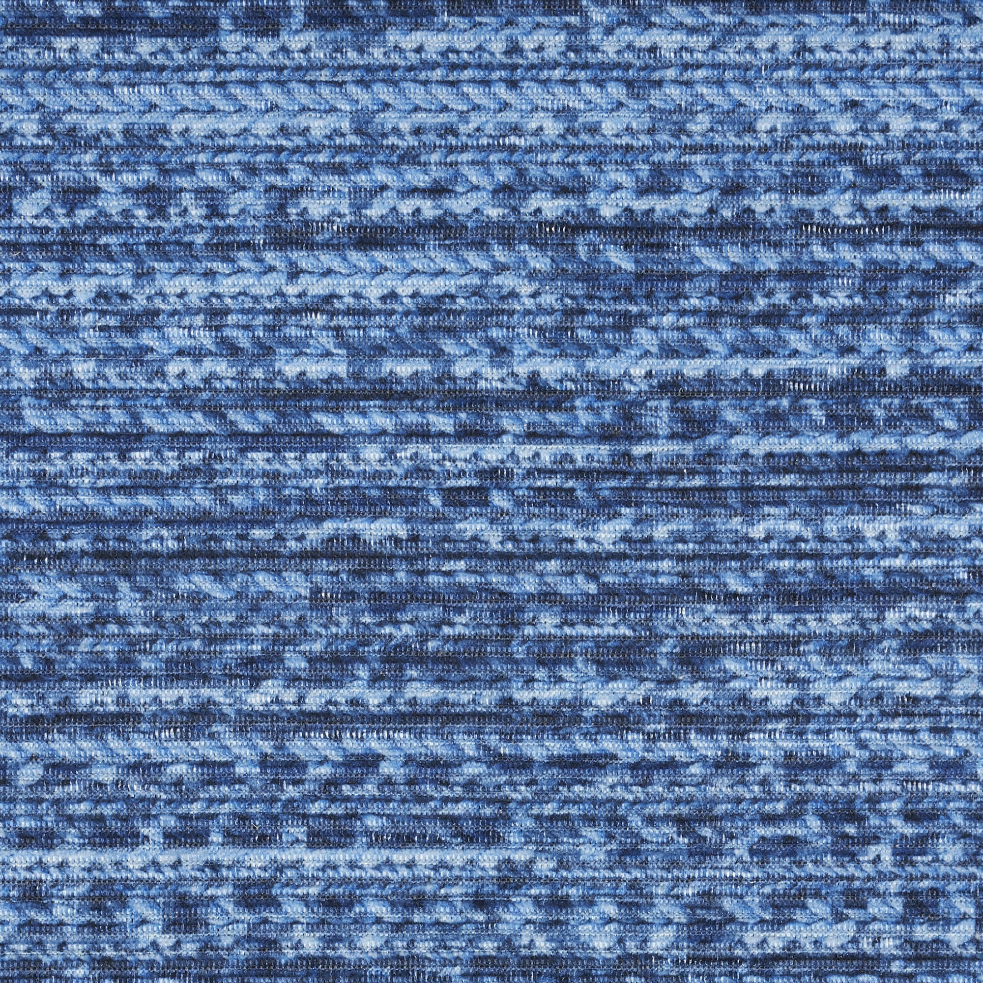 10' Blue Abstract Washable Runner Rug - Home & Garden