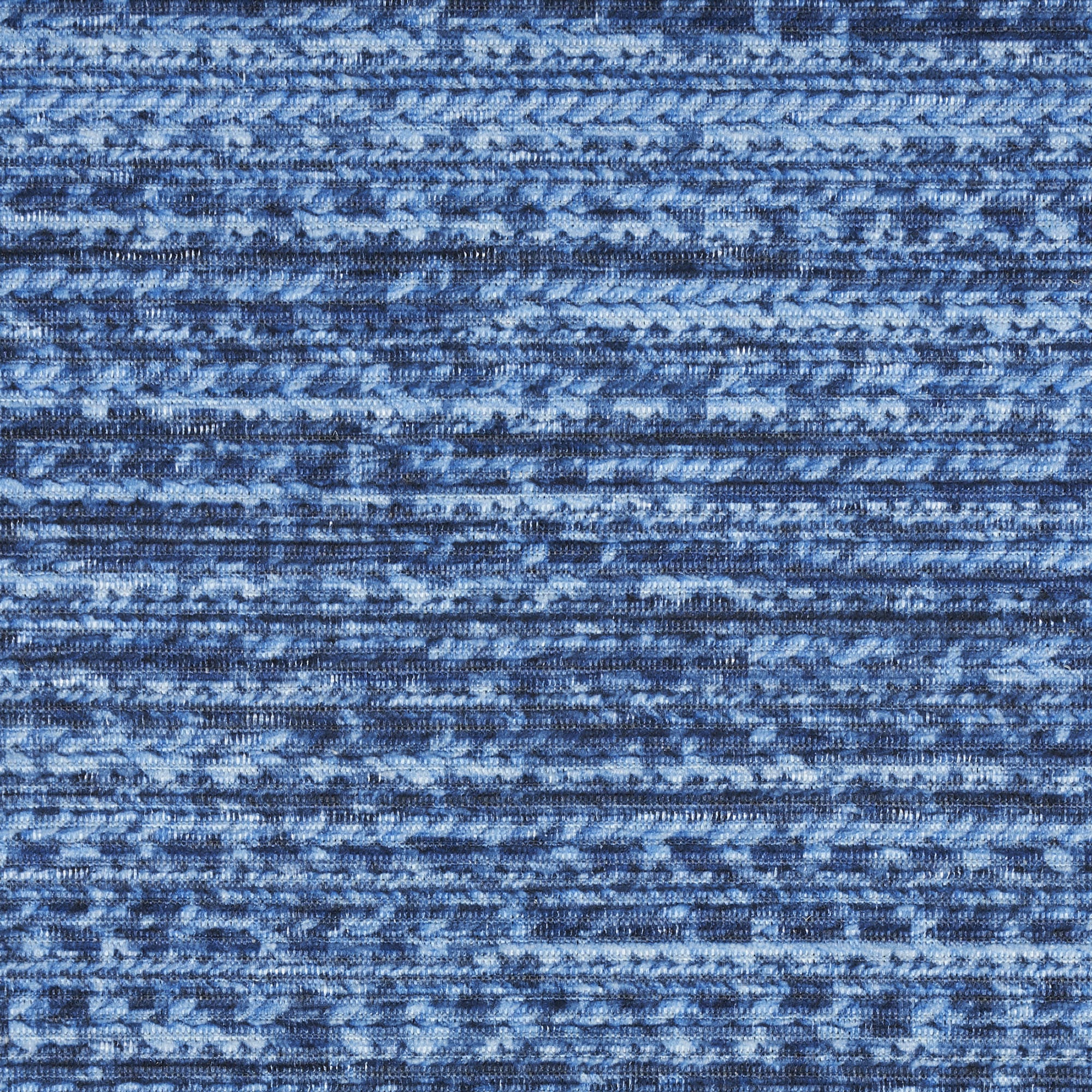 10' Blue Abstract Washable Runner Rug - Home & Garden