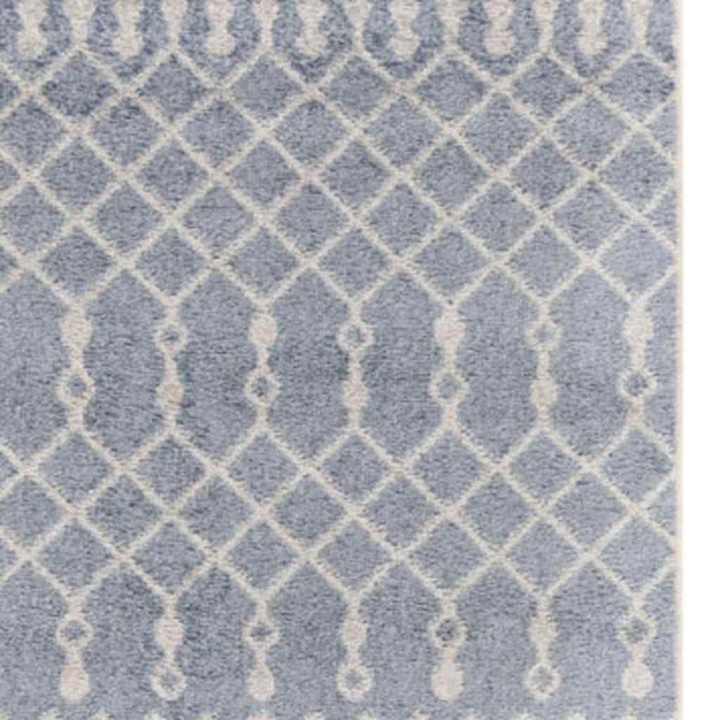 12' Blue Moroccan Runner Rug - Home & Garden