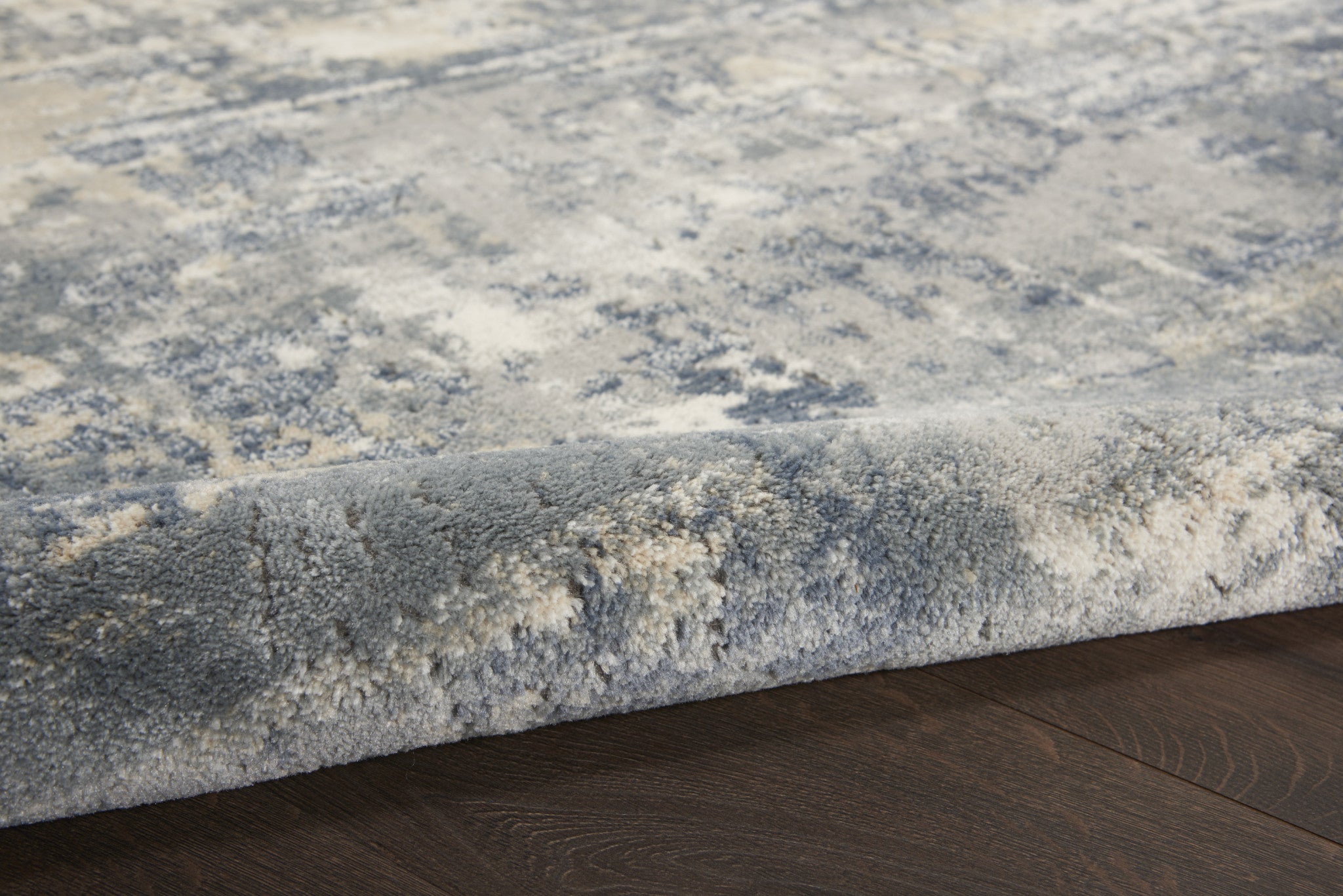 10' Beige And Gray Abstract Runner Rug - Home & Garden