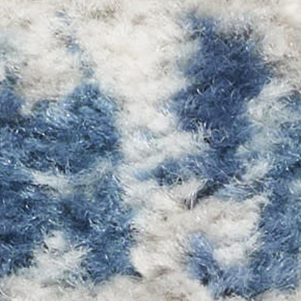 10' Gray and Ivory Square Abstract Power Loom Area Rug - Home & Garden