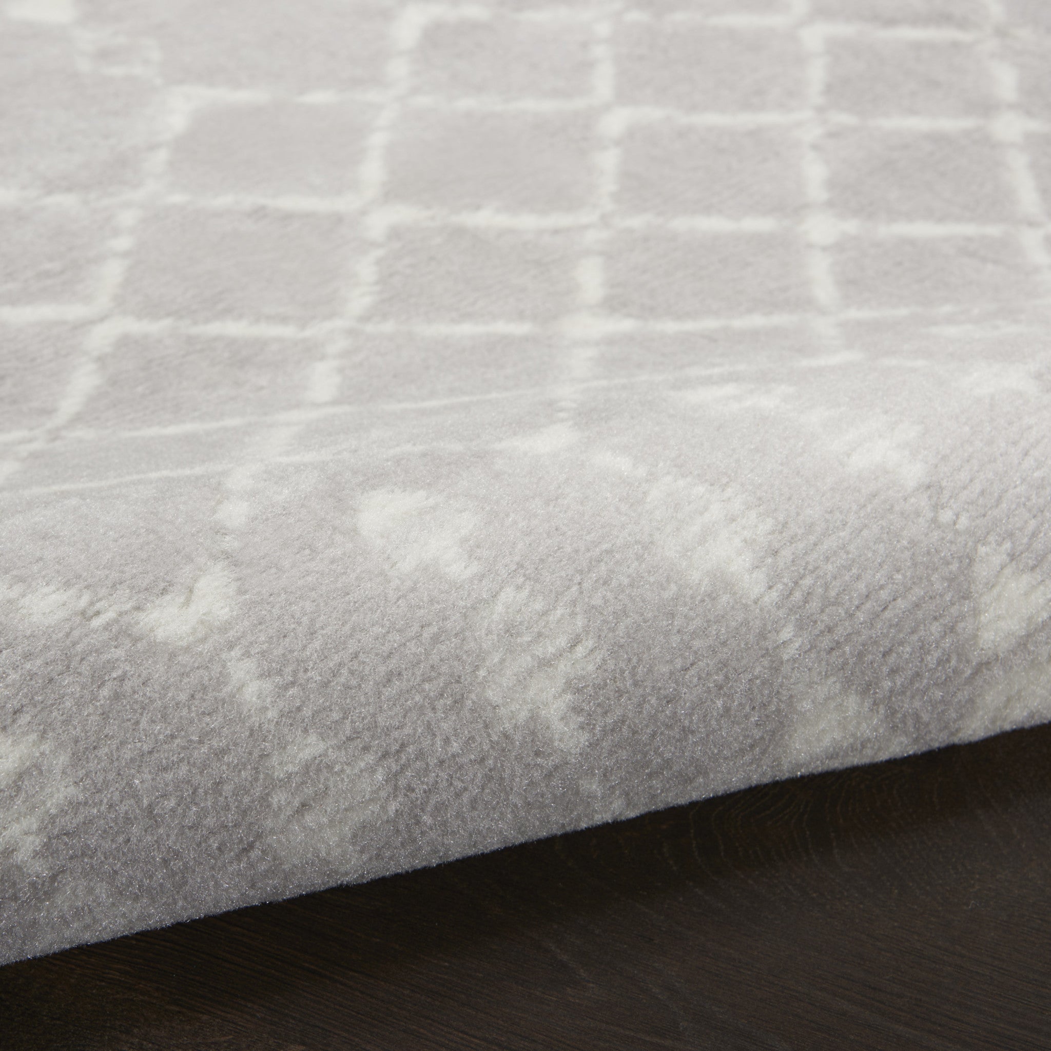 7' X 10' Gray and Ivory Moroccan Distressed Non Skid Area Rug - Home & Garden