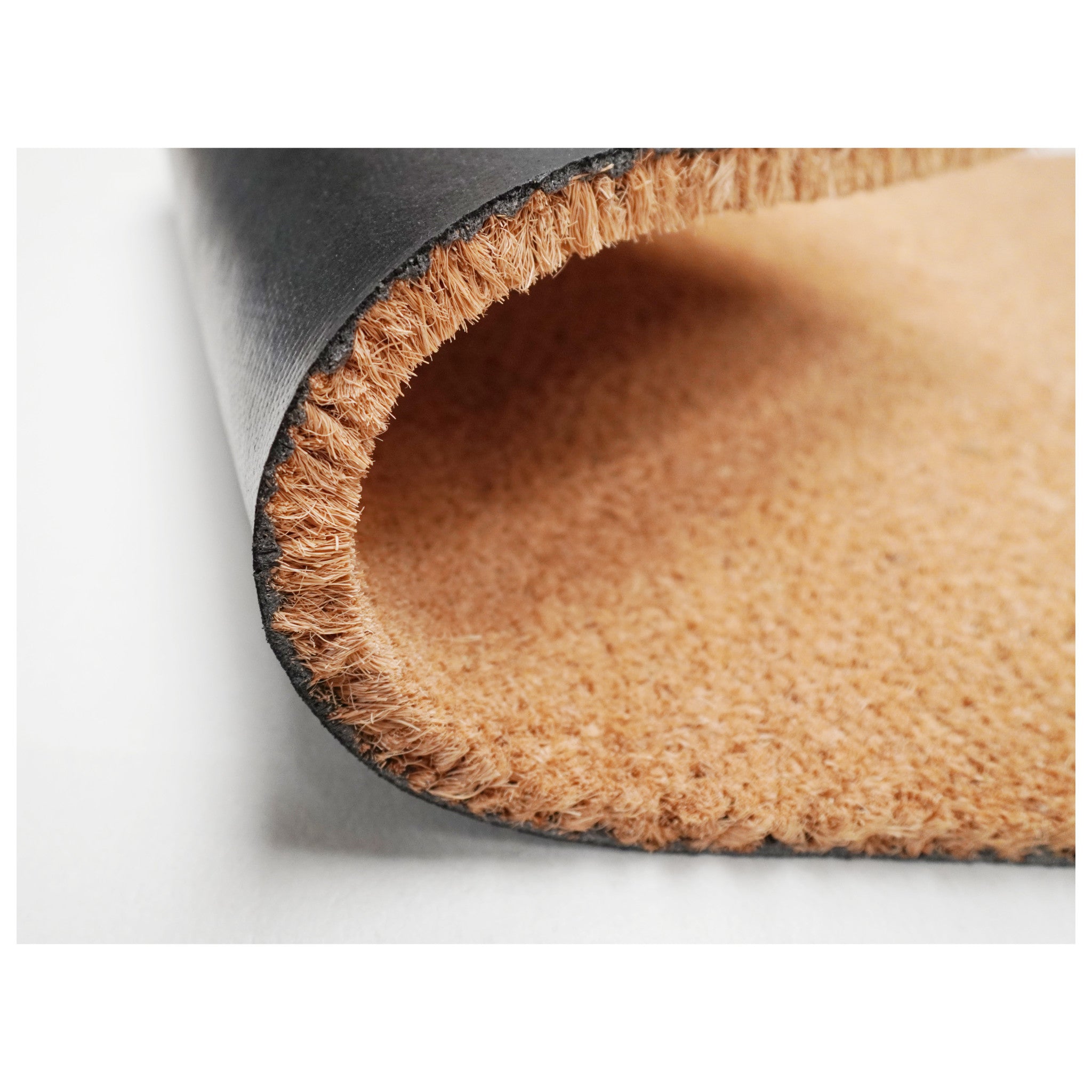 24" X 48" Natural Coir Solid Color Outdoor Door Mat - Home & Garden