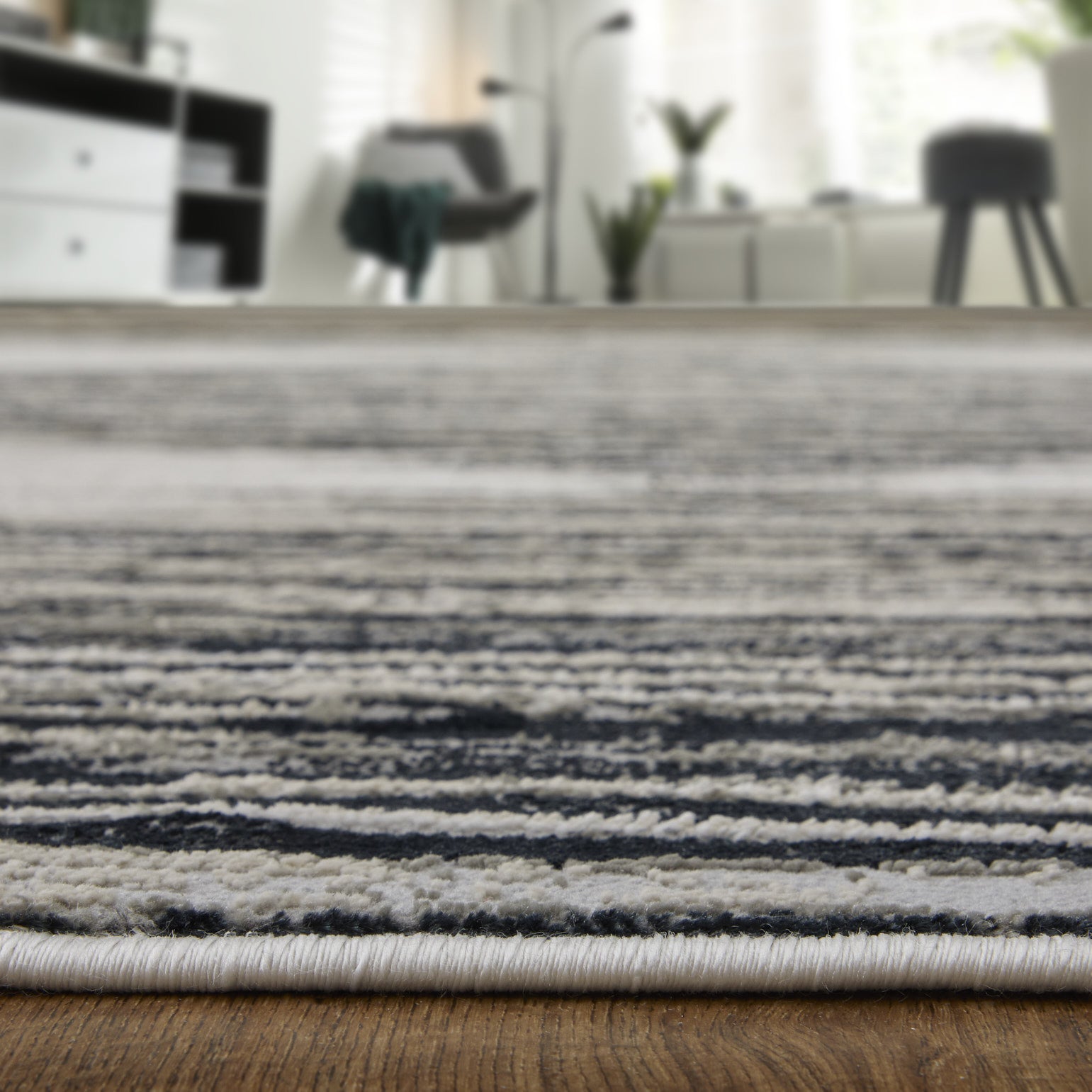 10' X 13' Black Silver And Taupe Geometric Area Rug - Home & Garden
