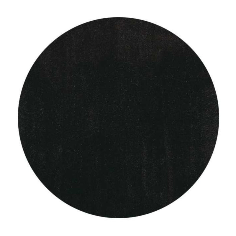6' Espresso Shag Hand Woven Round Rug - Home Decor