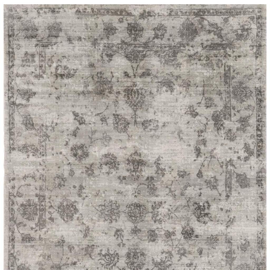 5' X 7' Beige Tan And Gold Abstract Hand Loomed Distressed Area Rug - Home & Garden