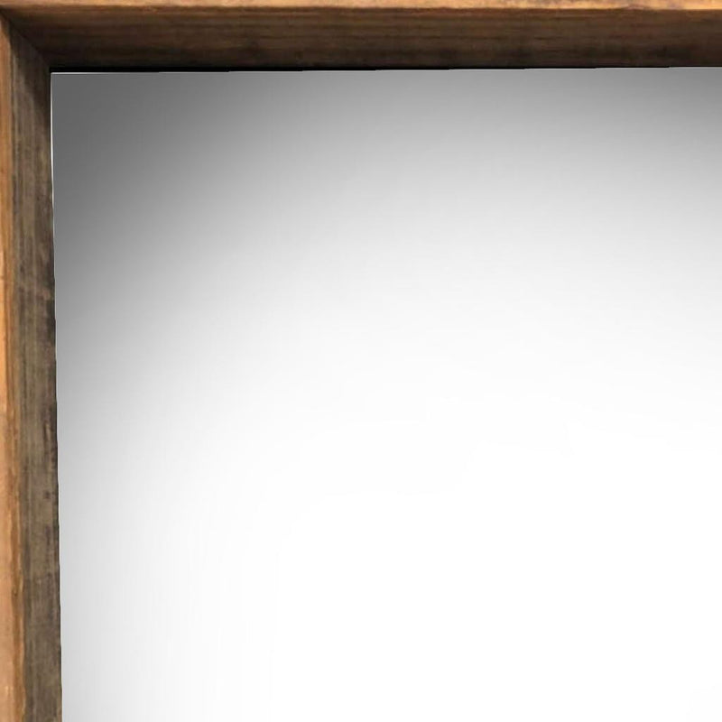 11" x 14" Gray Solid Wood Hanging Picture Frame - Home Decor
