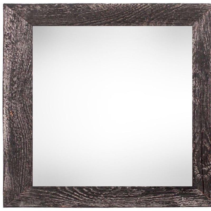 12" x 12" Black Solid Wood Tabletop Picture Frame - Home Decor