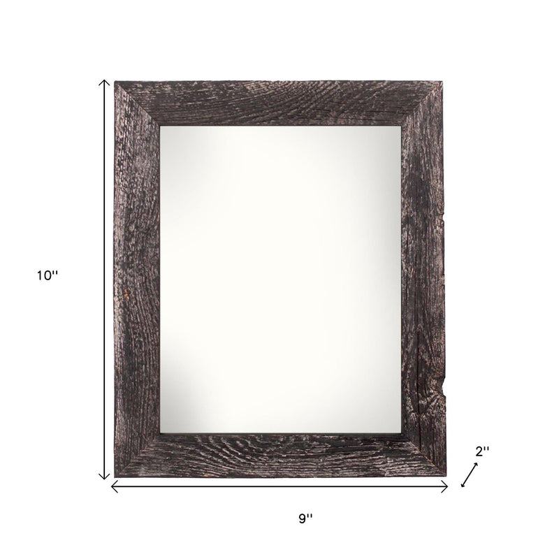 5" x 7" Black Solid Wood Tabletop Picture Frame - Home Decor
