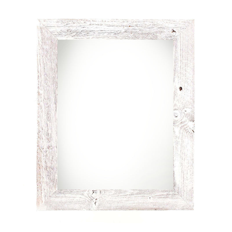 6" x 6" White Solid Wood Tabletop Picture Frame - Home Decor