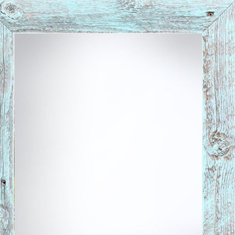 12" x 18" Blue Solid Wood Hanging Picture Frame - Home Decor