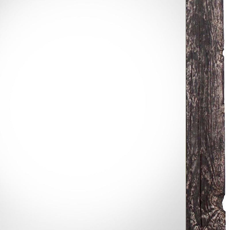 18" x 24" Black Solid Wood Hanging Picture Frame - Home Decor