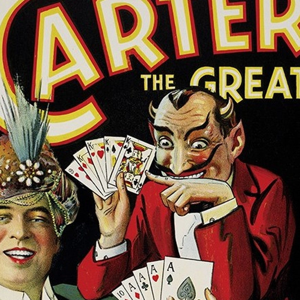 Vintage 1922 Carter Vintage Magic Unframed Print Wall Art - Home Decor
