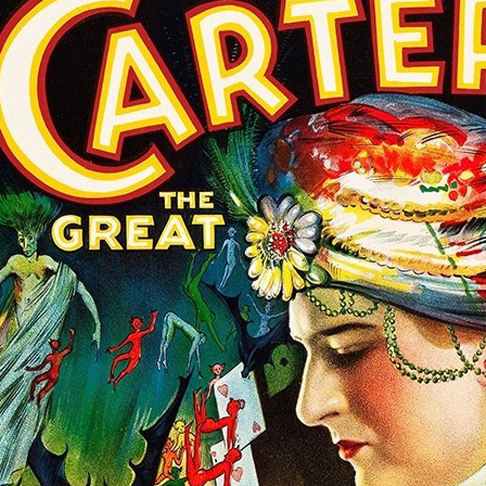 Vintage Carter Vintage Magic Unframed Print Wall Art - Home Decor