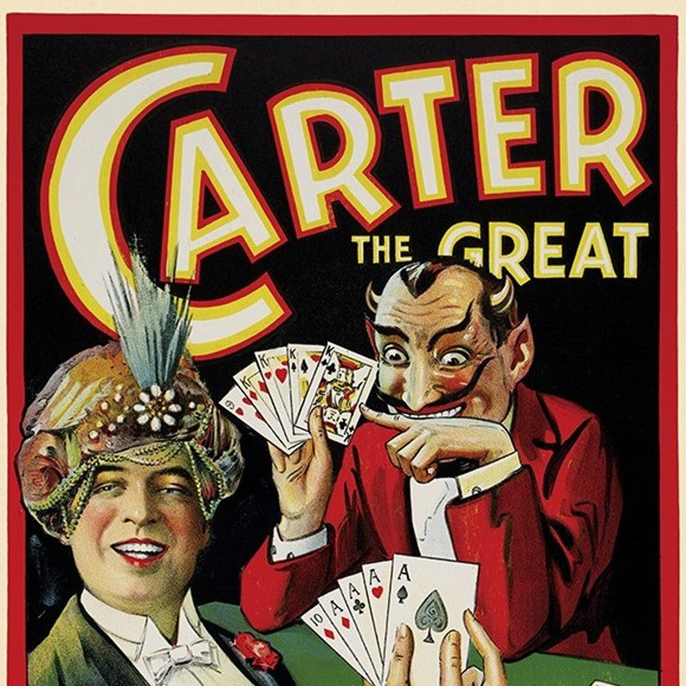 Vintage 1922 Carter Vintage Magic Unframed Print Wall Art - Home Decor