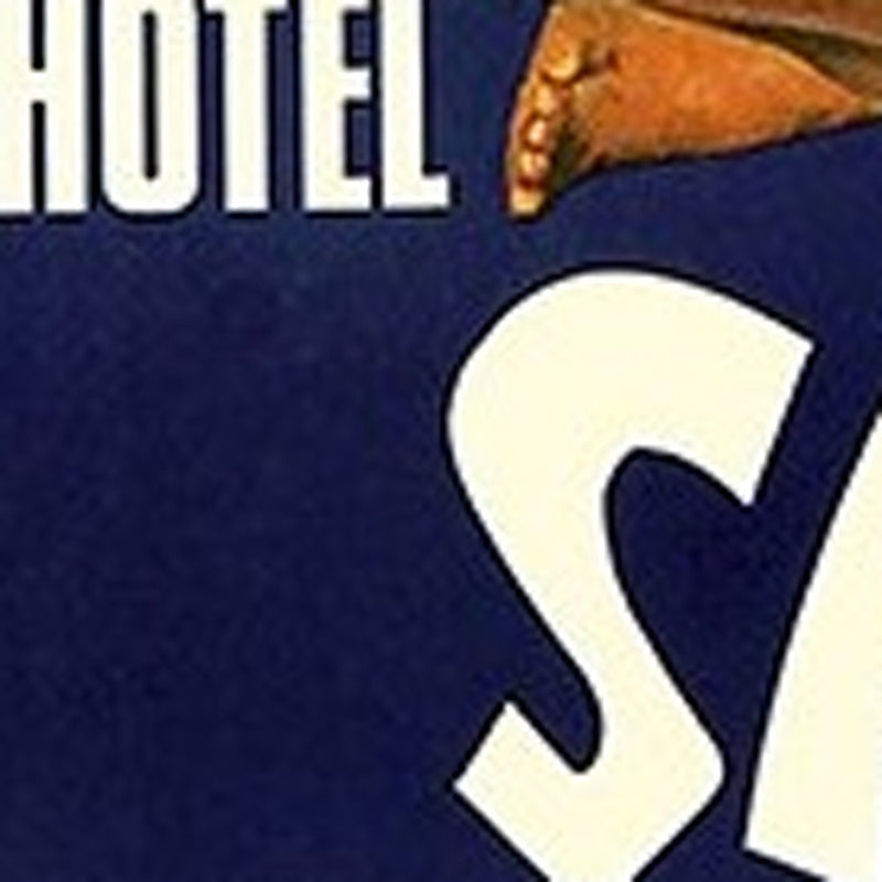 20" X 28" Hotel Sahara C1960S Las Vegas Vintage Travel Poster Wall Art - Home Decor