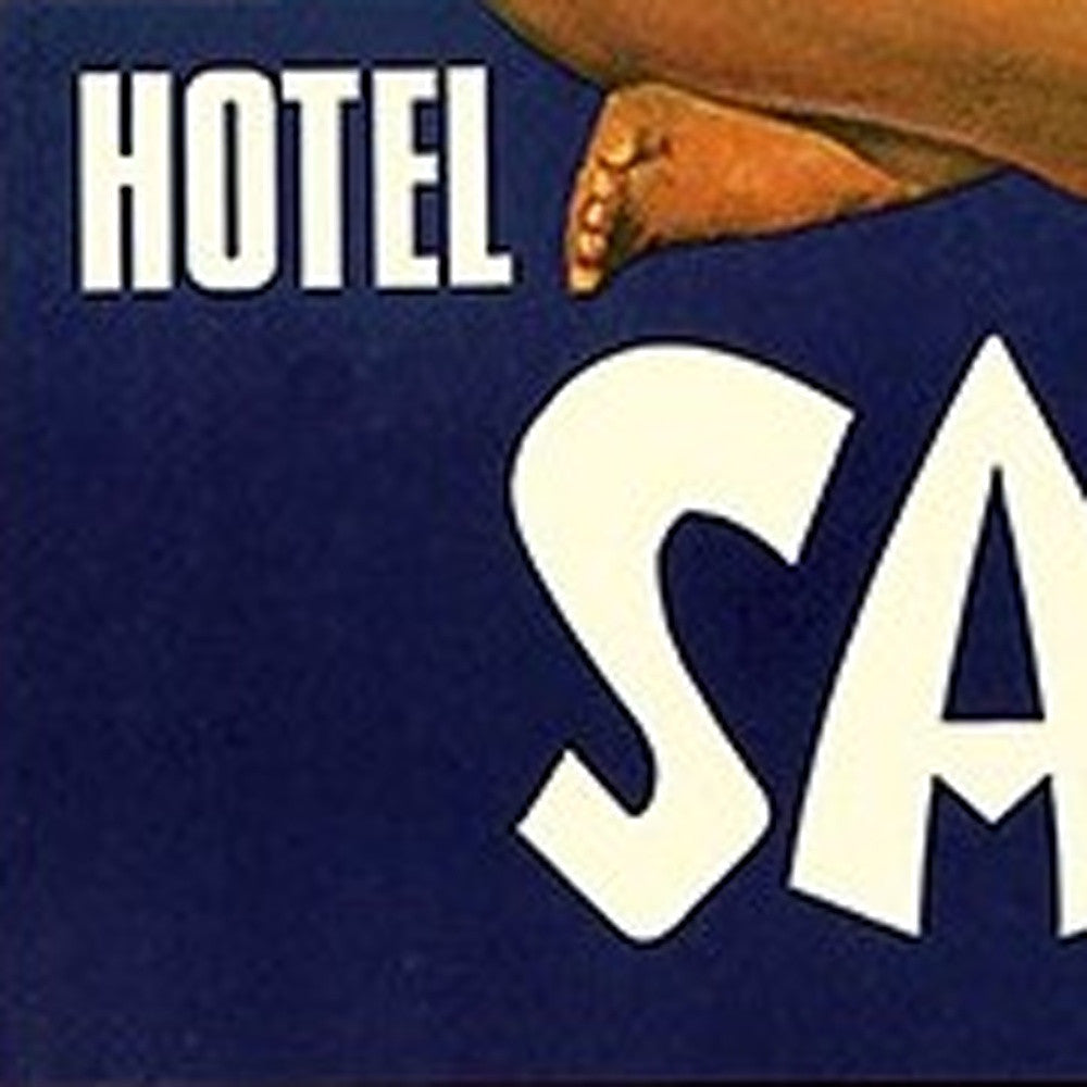 11" X 14" Hotel Sahara C1960S Las Vegas Vintage Travel Poster Wall Art - Home Decor