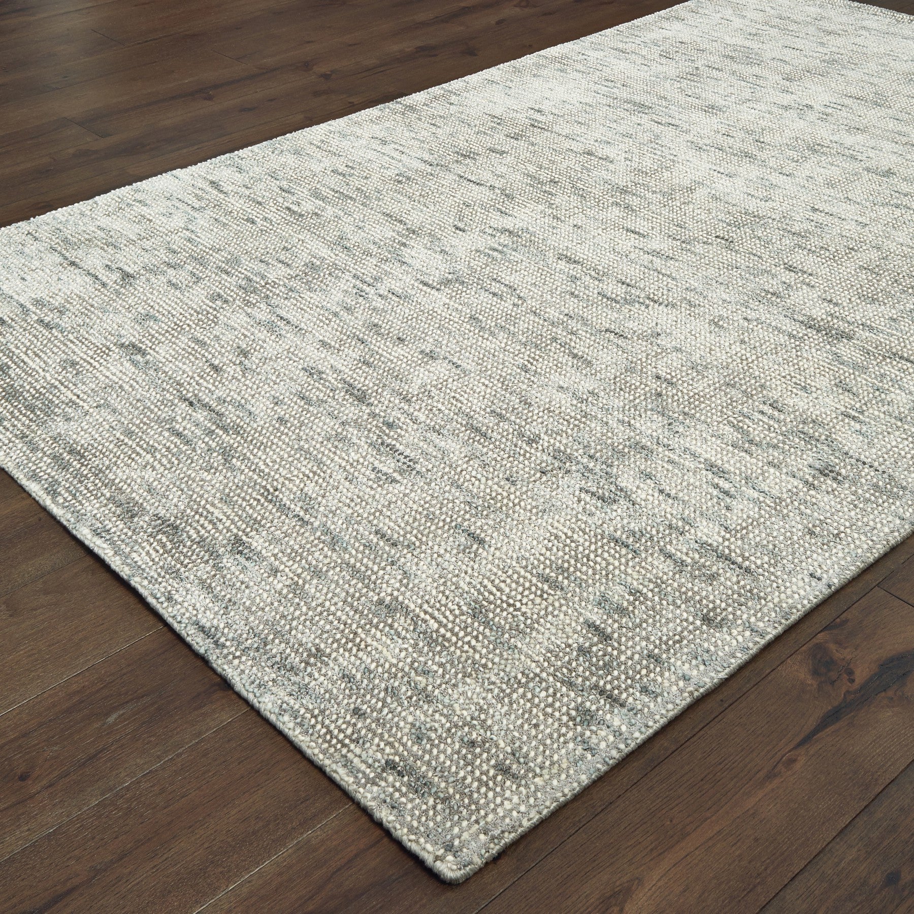 10' X 13' Stone And Gray Hand Tufted Area Rug - Home & Garden