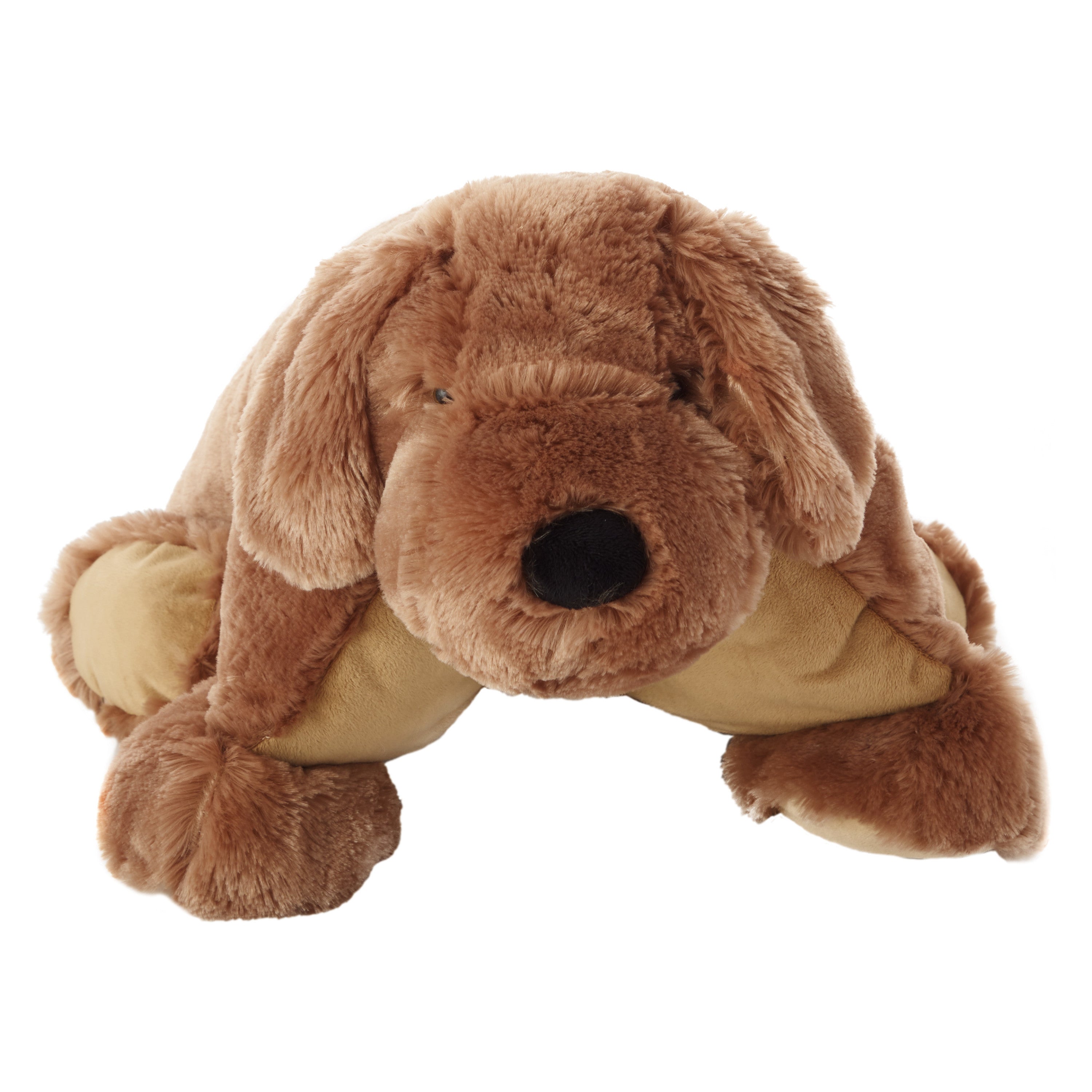 22" X 18" Brown Dog Throw Pillow - Home & Garden
