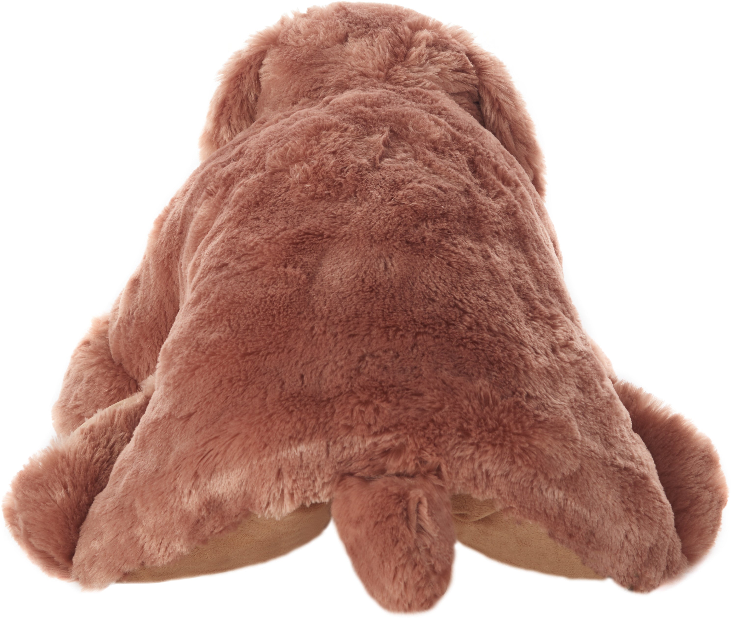 22" X 18" Brown Dog Throw Pillow - Home & Garden