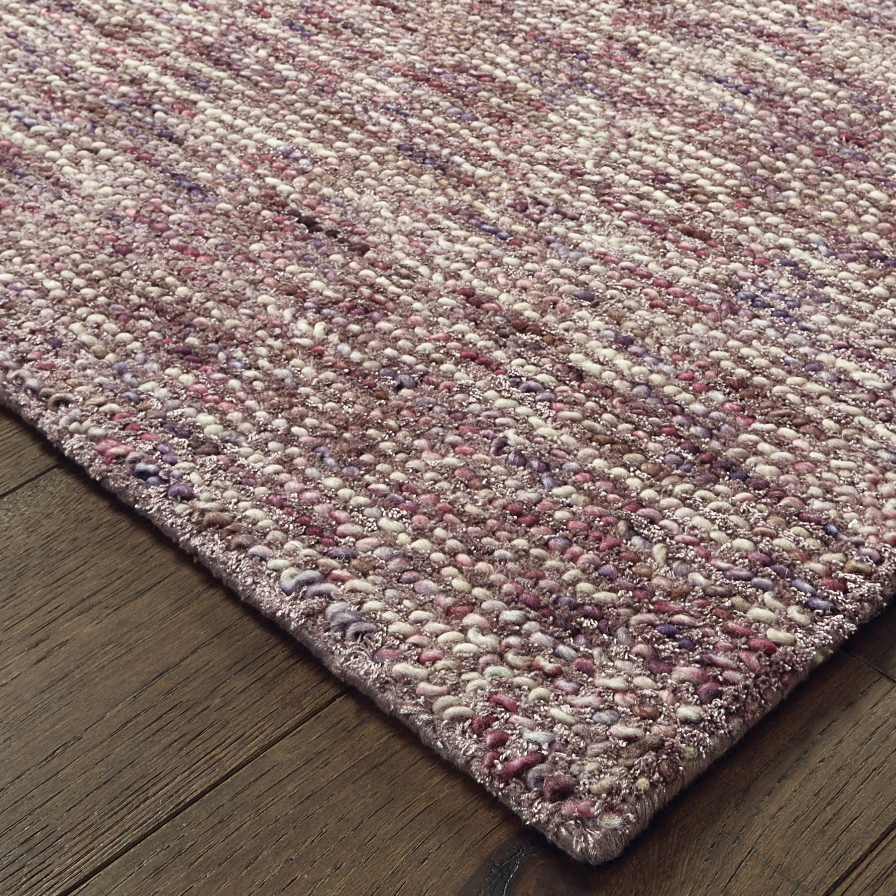 10' X 13' Purple And Pink Hand Tufted Area Rug - Home & Garden