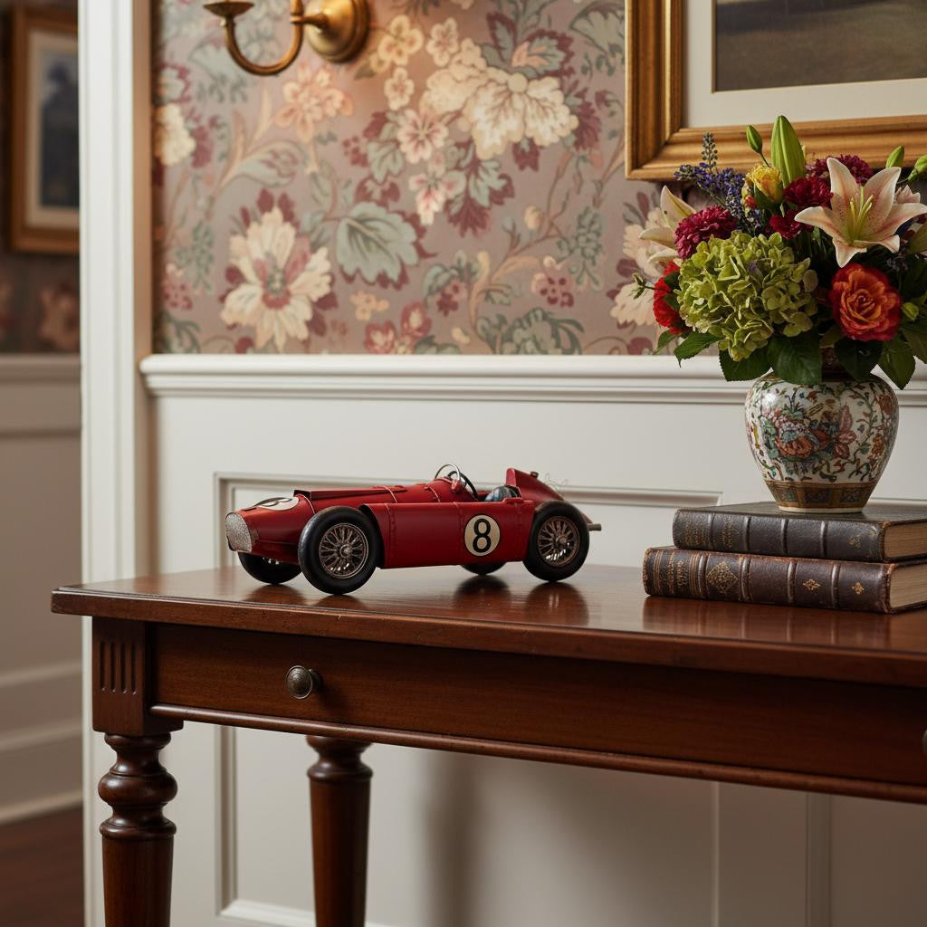 1954 Lancia D50 Sculpture - Home & Garden
