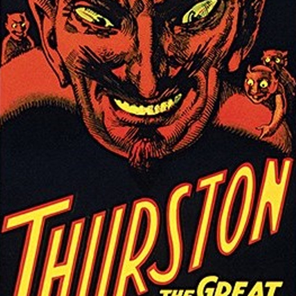 18" X 54" Thurston The Great Wonder Show Vintage Magic Poster Wall Art - Home & Garden
