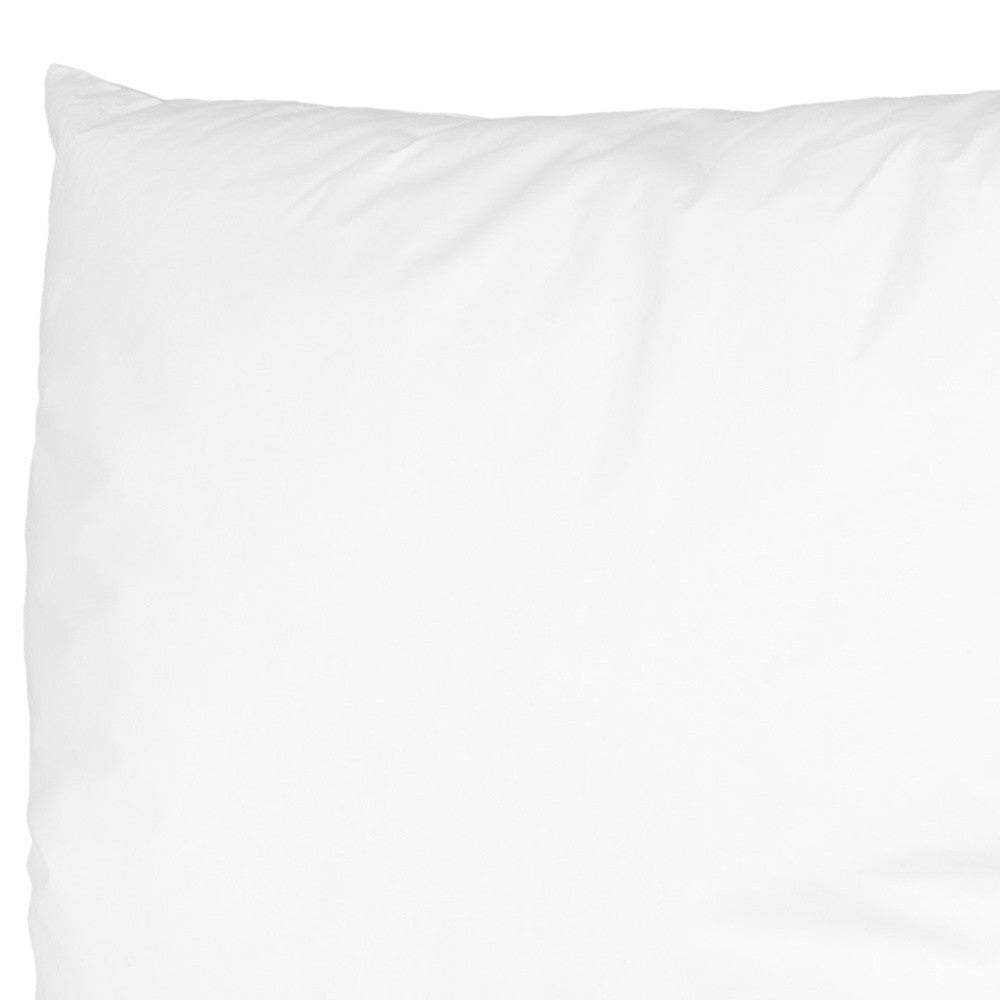 20" White Cotton Throw Pillow Insert - Home & Garden