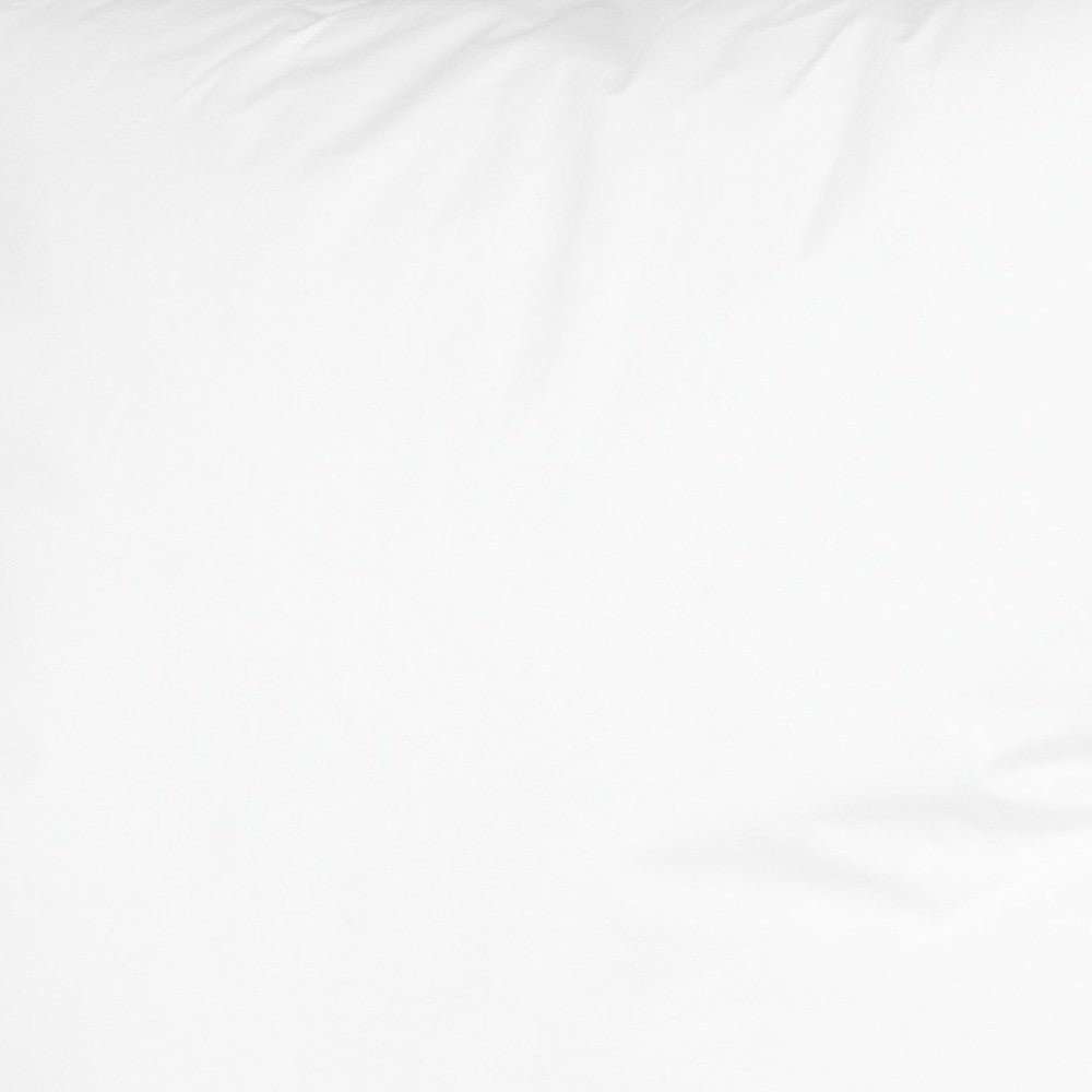 20" White Cotton Throw Pillow Insert - Home & Garden