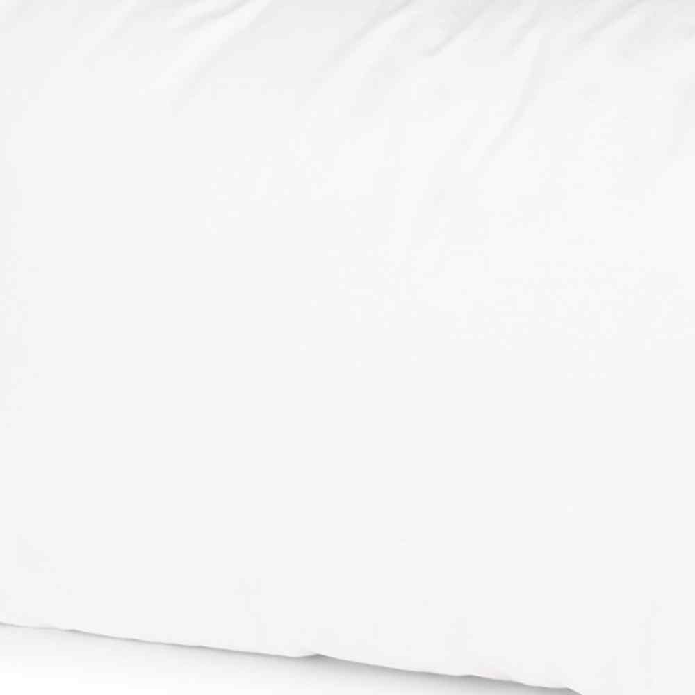 13" X 21" White Lumbar Cotton Down Blend Throw Pillow Insert - Home & Garden