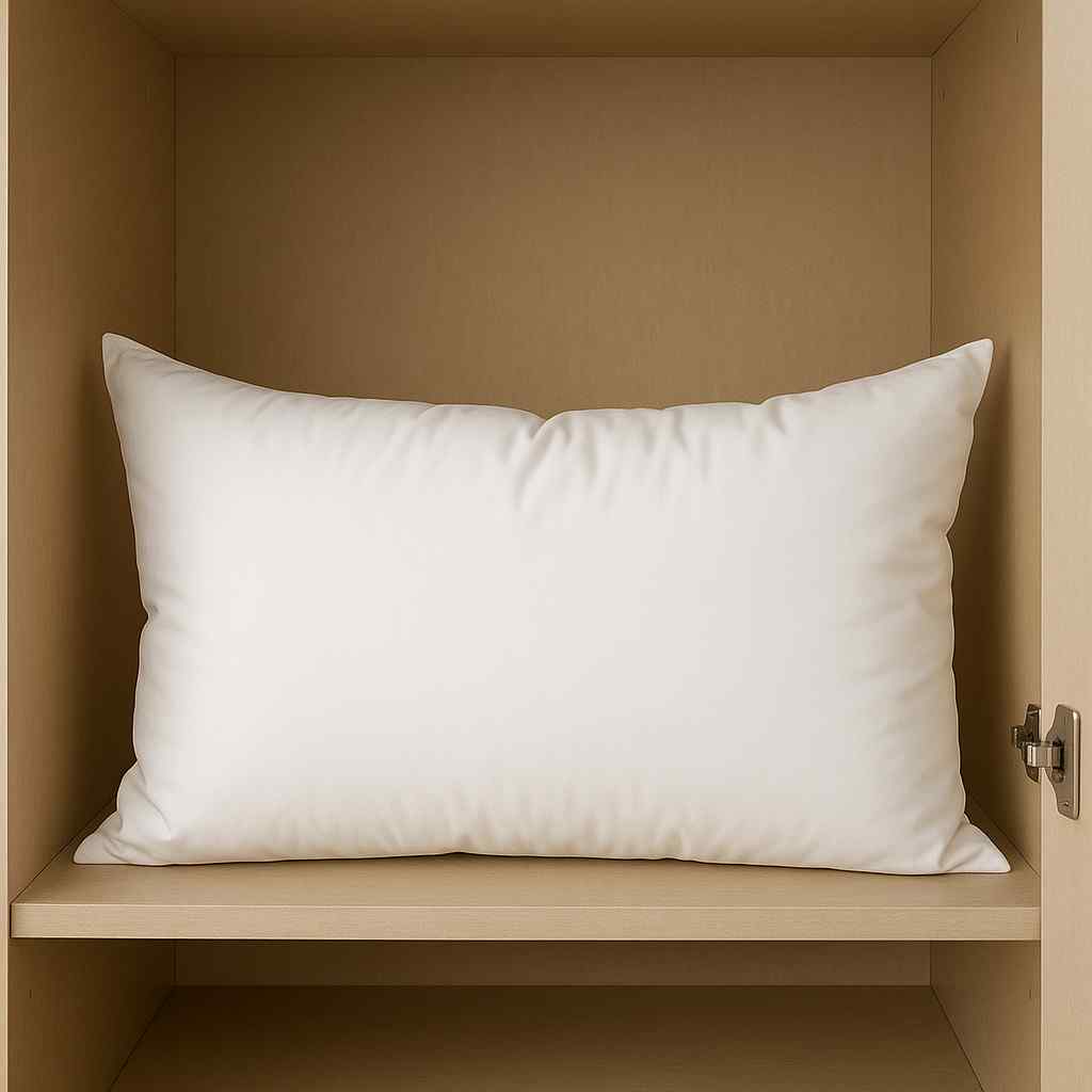 13" X 21" White Lumbar Cotton Down Blend Throw Pillow Insert - Home & Garden