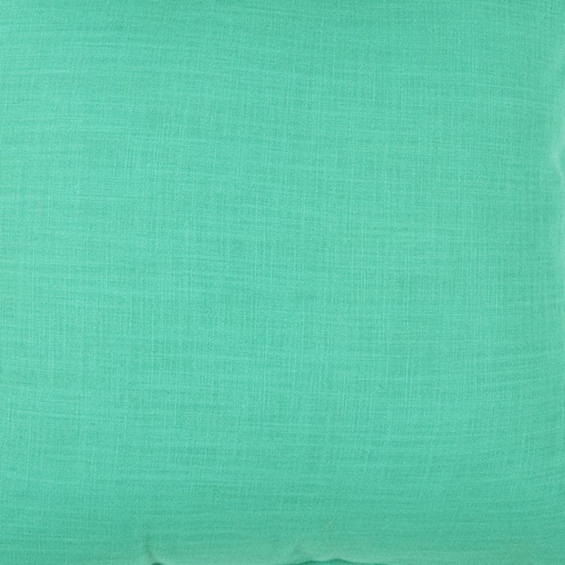 20" Aqua Cotton Throw Pillow - Home Decor