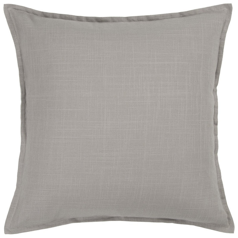 20" Gray Cotton Throw Pillow - Home Decor