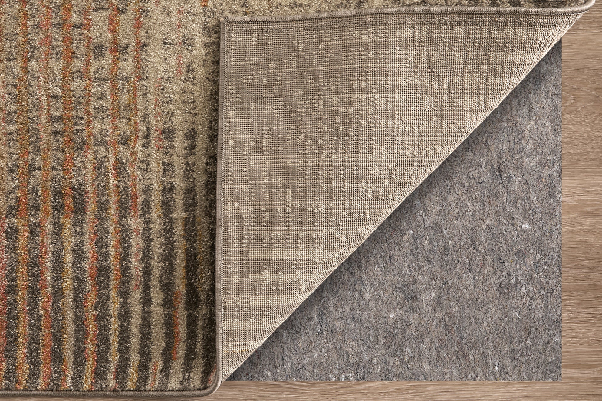 2' X 3' Ivory Taupe And Pink Abstract Area Rug - Home & Garden
