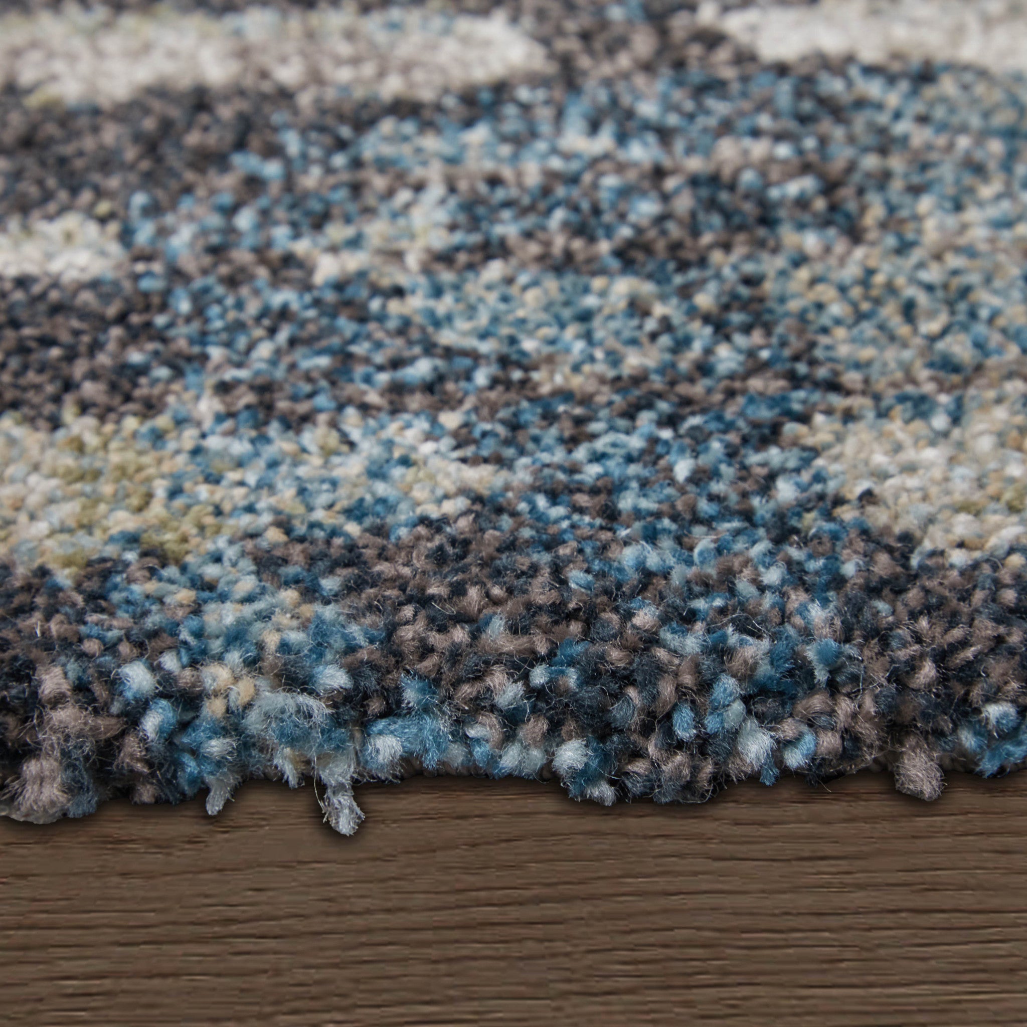 2' X 3' Gray Black And Ivory Abstract Distressed Area Rug - Home & Garden