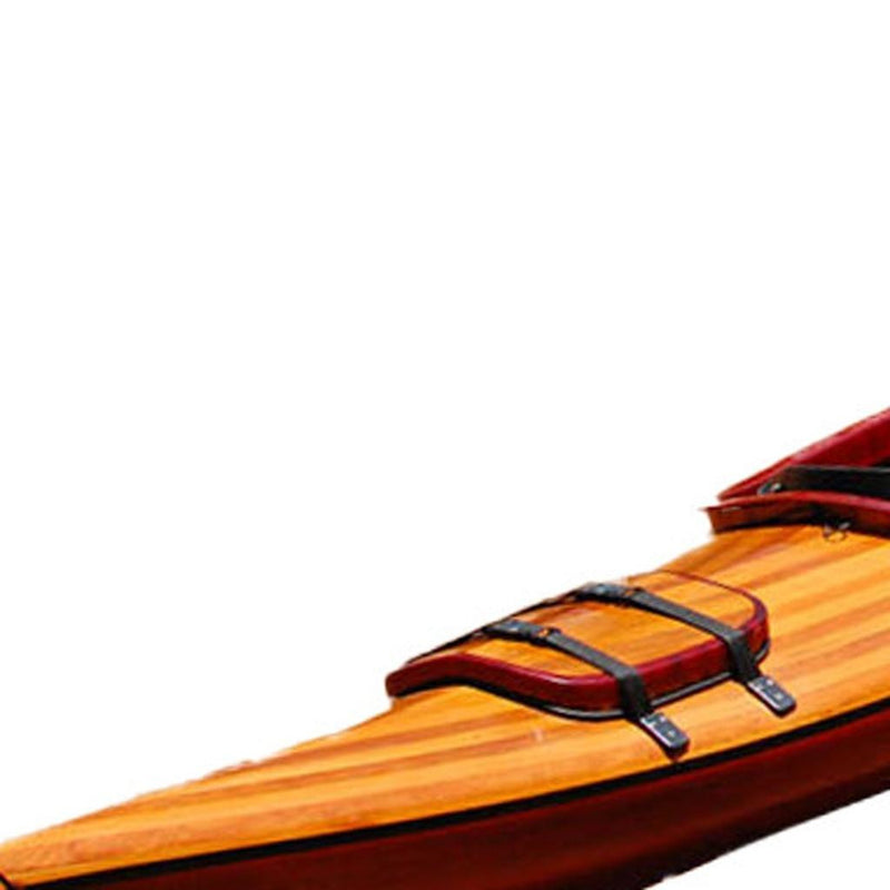 10" Unfinished Wood Hand Painted Model Boat - Home Decor