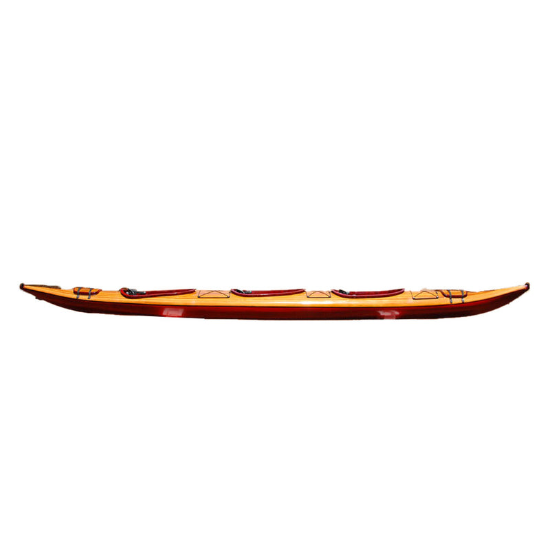 10" Unfinished Wood Hand Painted Model Boat - Home Decor
