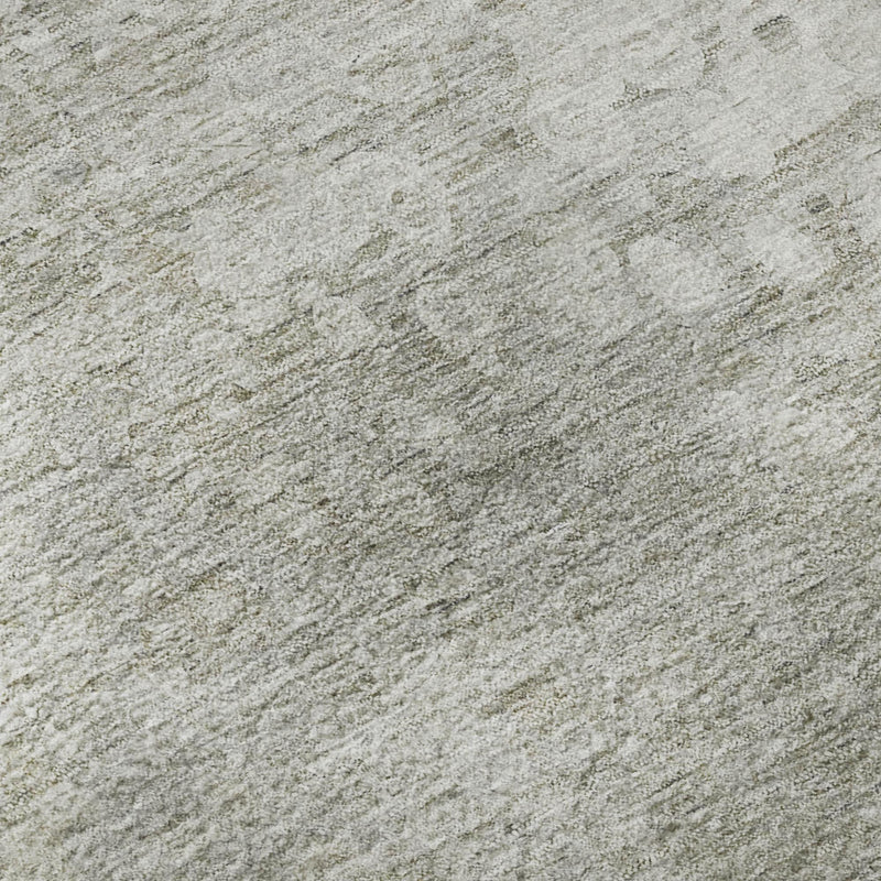 5' X 8' Beige And Ivory Abstract Washable Area Rug With UV Protection - Home & Garden