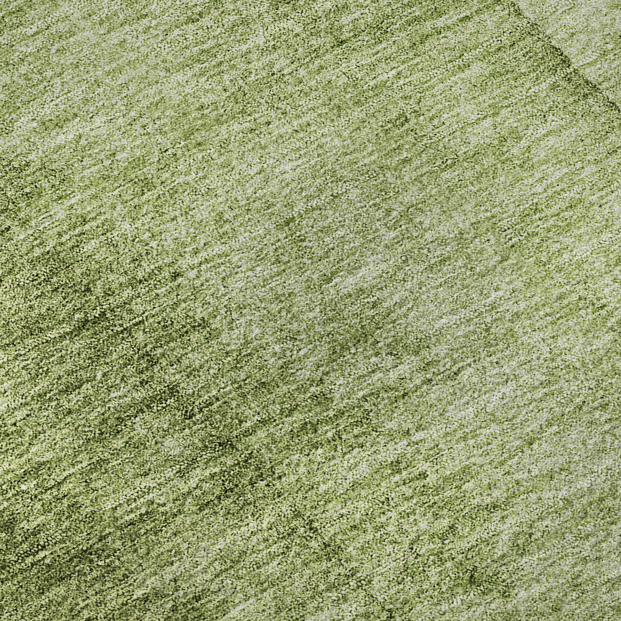10' X 14' Olive Green And Ivory Ombre Washable Area Rug With UV Protection - Home & Garden