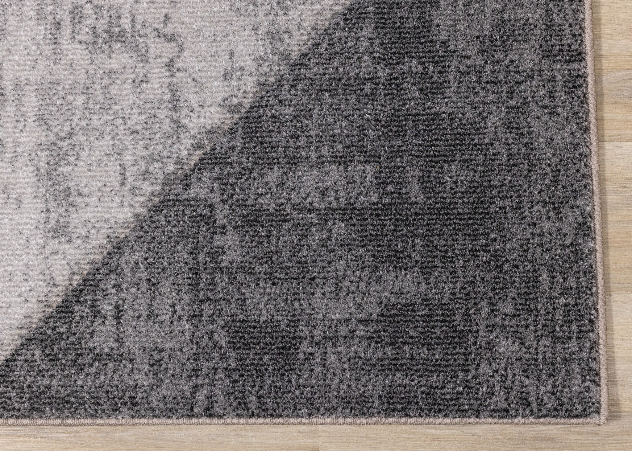 3' X 5' Gray Cream And Beige Geometric Area Rug - Home & Garden