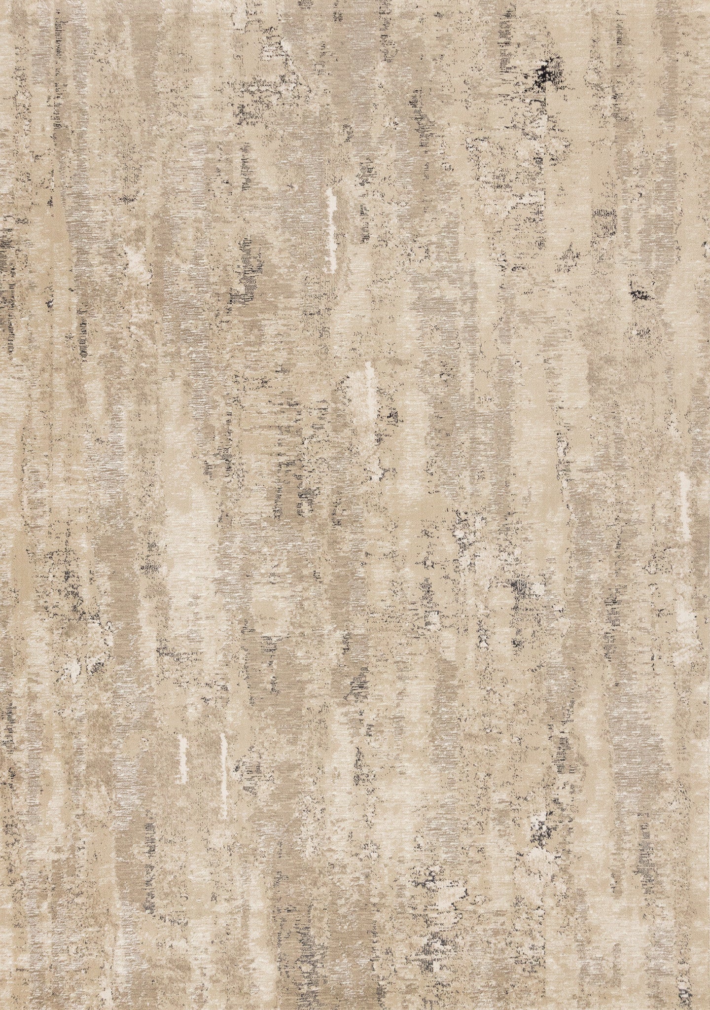 8' X 11' Beige And Black Area Rug - Home & Garden
