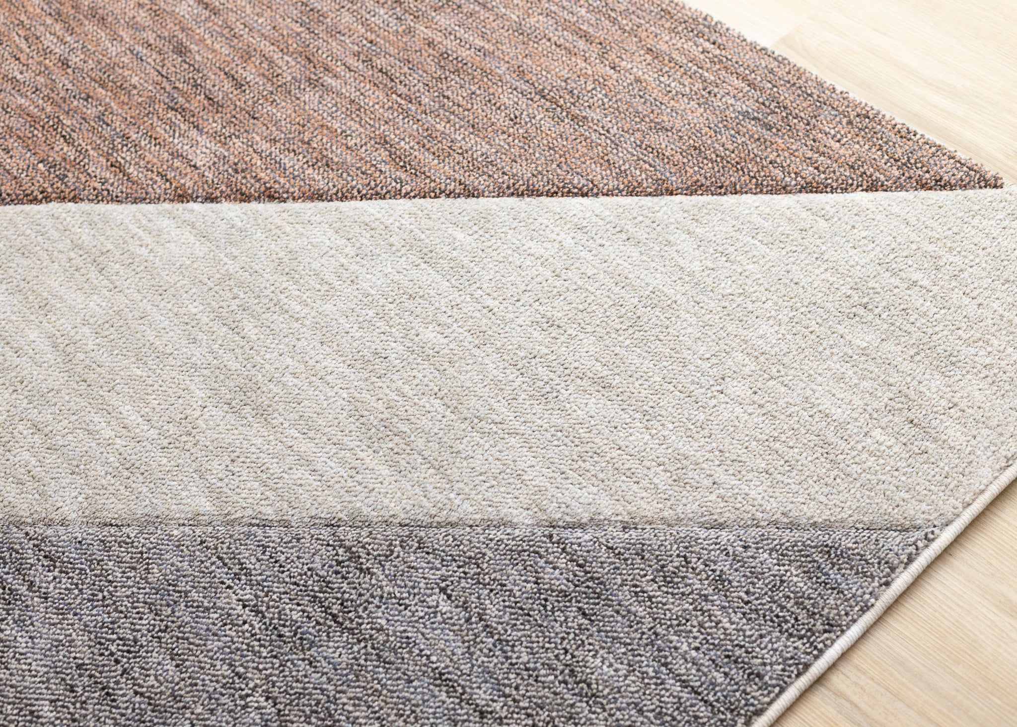 5' X 8' Gray Brown And Beige Geometric Area Rug - Home & Garden