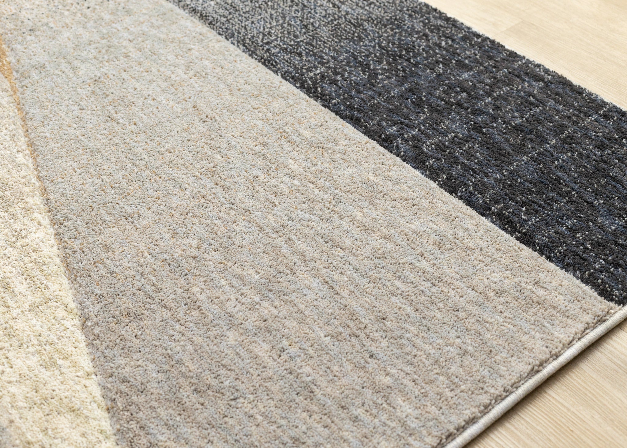 8' X 11' Gray Brown And Beige Geometric Area Rug - Home & Garden